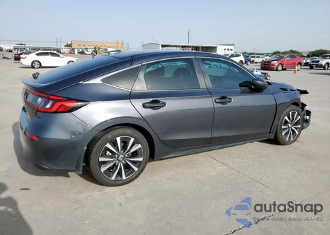 2024 Honda Civic Exl из США, поврежденный, VIN 19XFL1H73RE018246